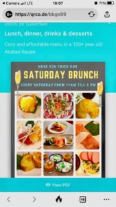 Menu - Restaurant Suikertuin