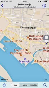 Map - Restaurant Suikertuin